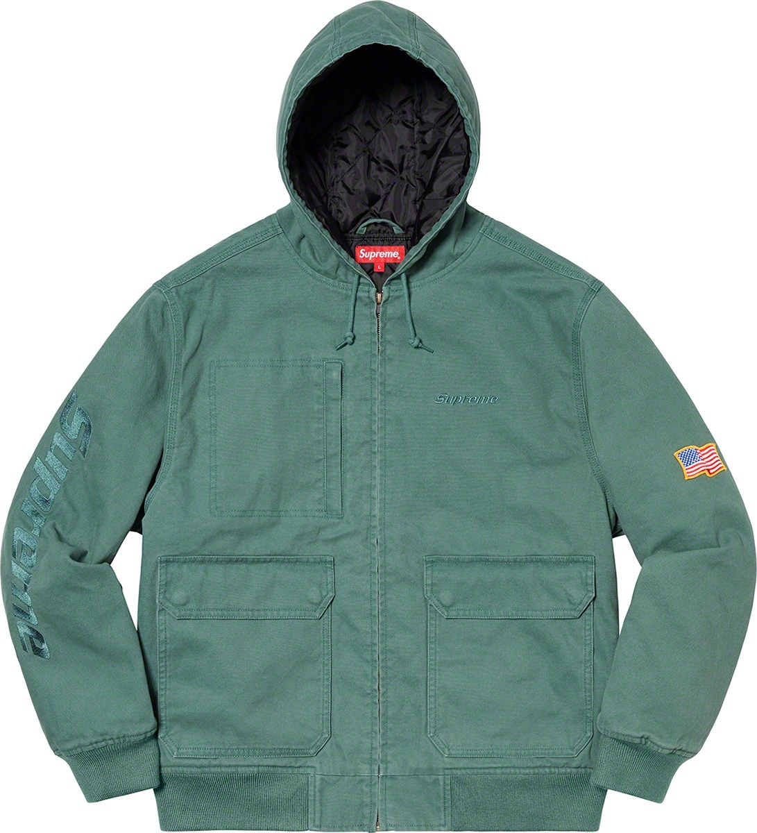 Canvas Hooded Work Jacket view 13